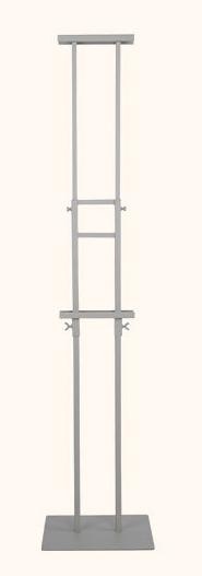 Double sided poster stand promotional advertising poster floor banner stand