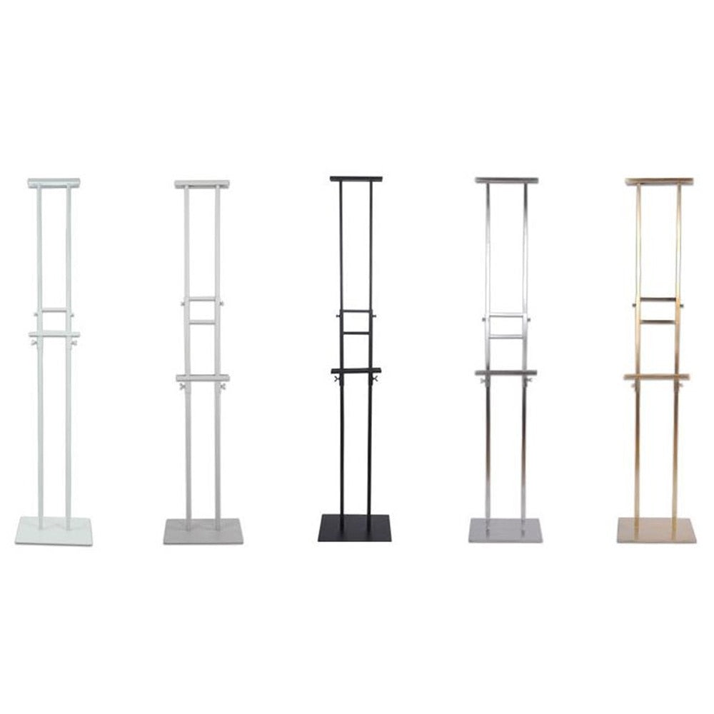 Double sided poster stand promotional advertising poster floor banner stand