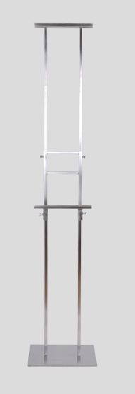 Double sided poster stand promotional advertising poster floor banner stand