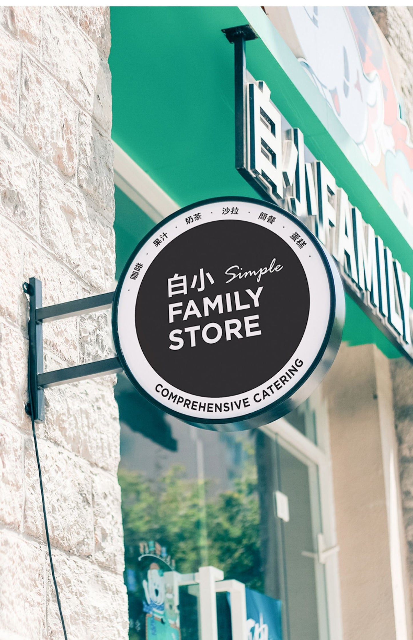 Round light box sign indoor acrylic LED light box sign outdoor LED light box sign