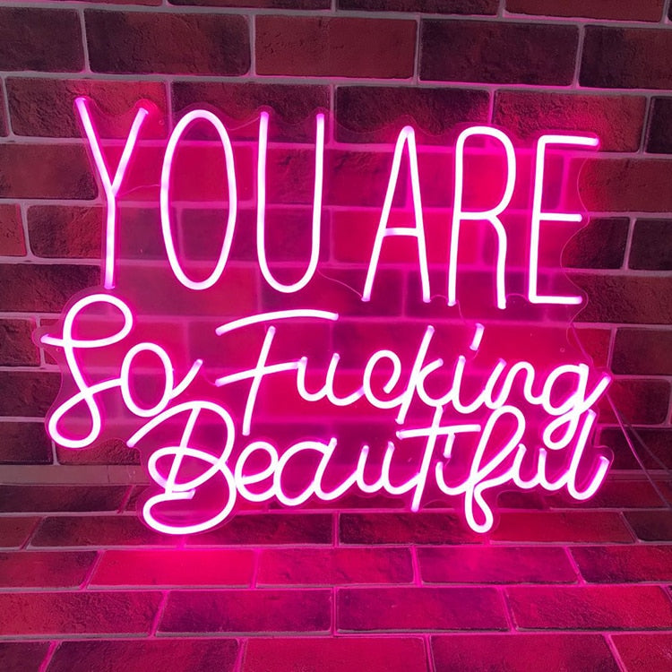 3D LED sign neon light custom high quality acrylic neon light colorful eye-catching neon light