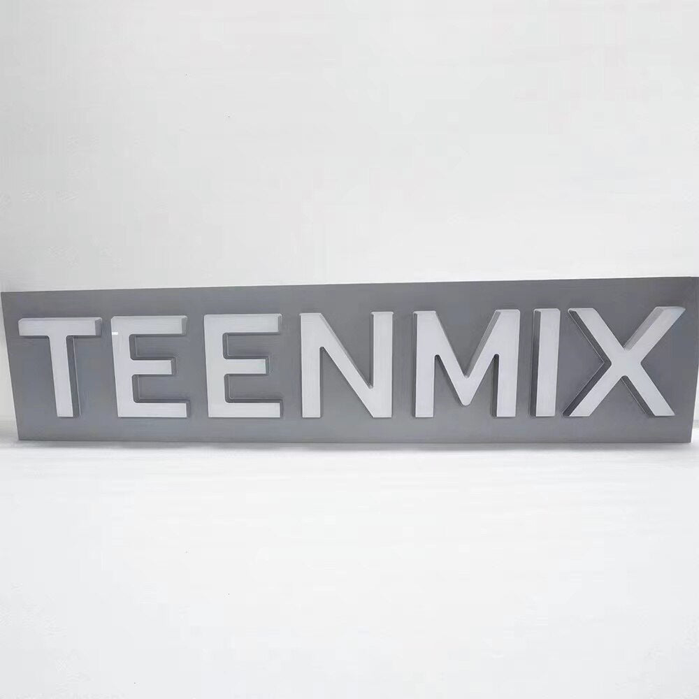 Customized LED acrylic sign commercial store sign outdoor company sign