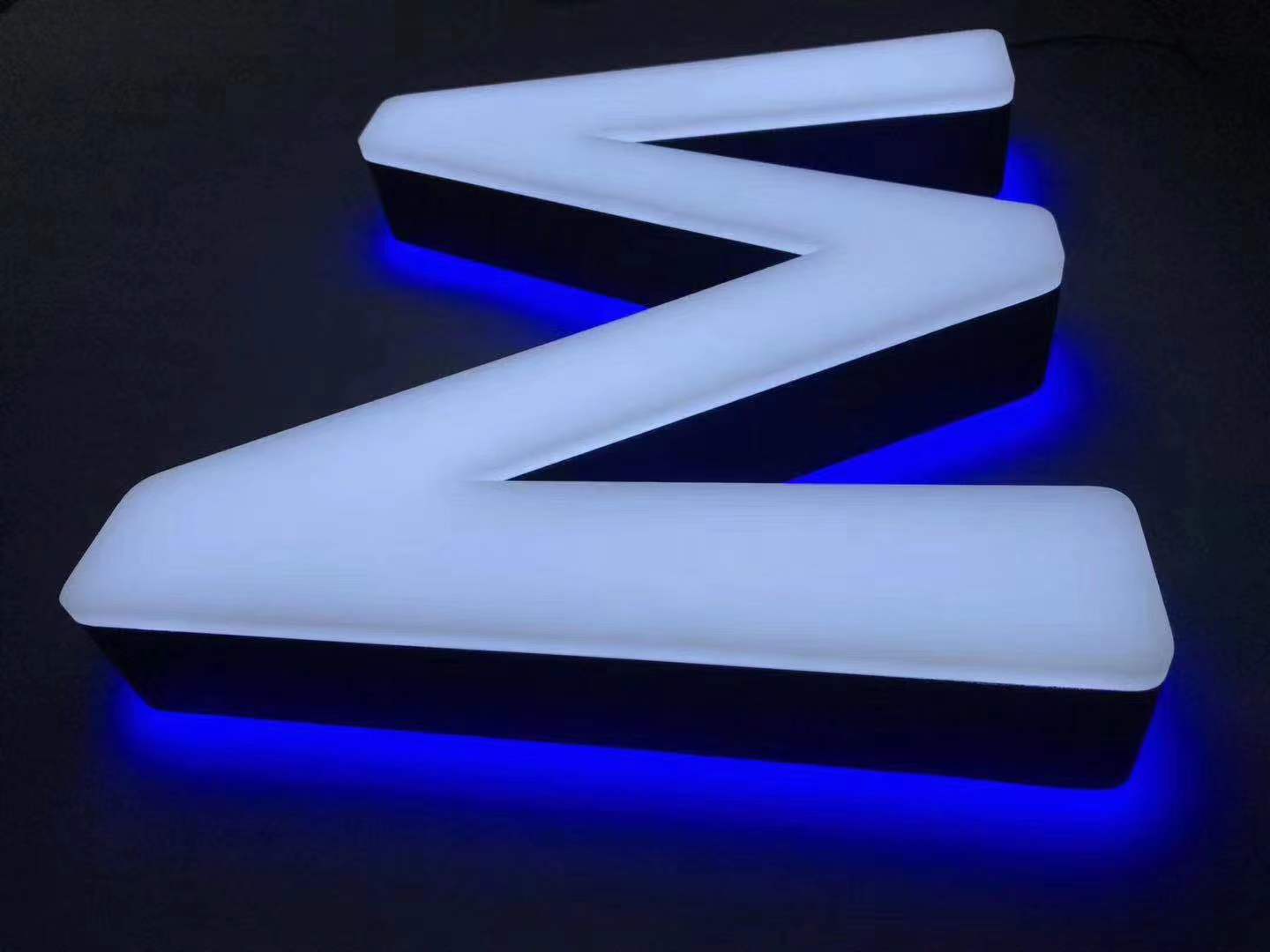 3D 亞克力字母 激光切割 壁掛式 商業標誌 定制