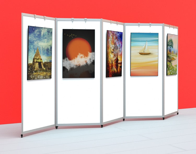 Custom Exhibition Wall Panel Art Booth