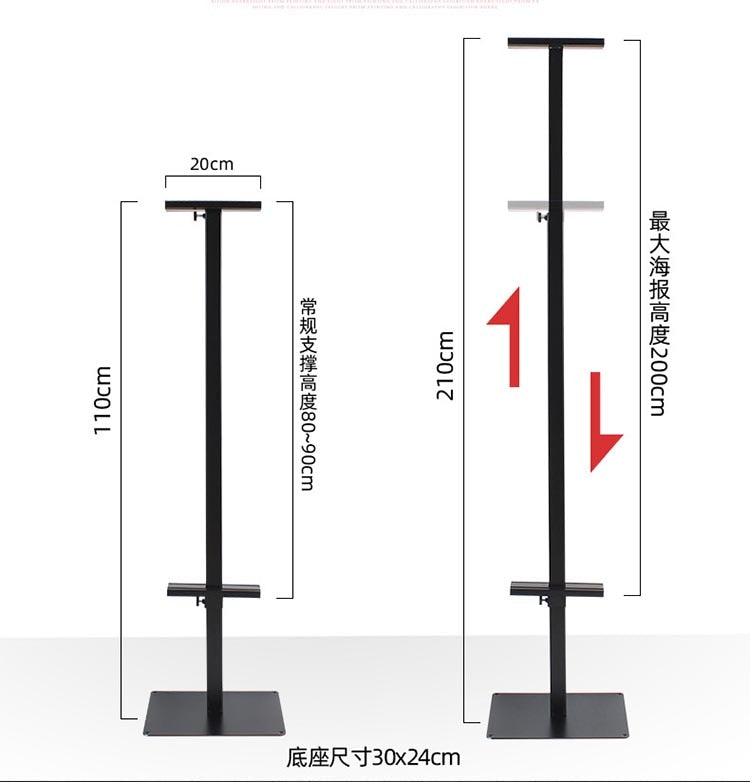 KT board display stand advertising board stand