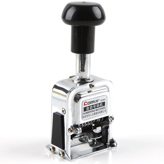 Comix 6-digit 7-digit 8-digit stainless steel automatic numbering machine B3906/B3907