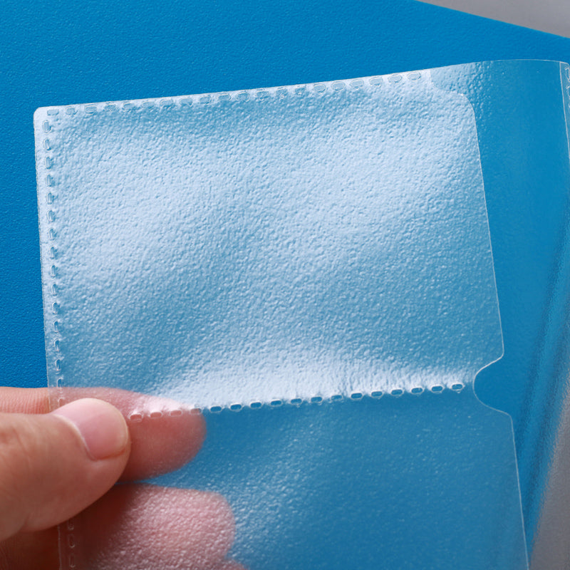 Comix large-capacity loose-leaf 2-hole business card book A5307