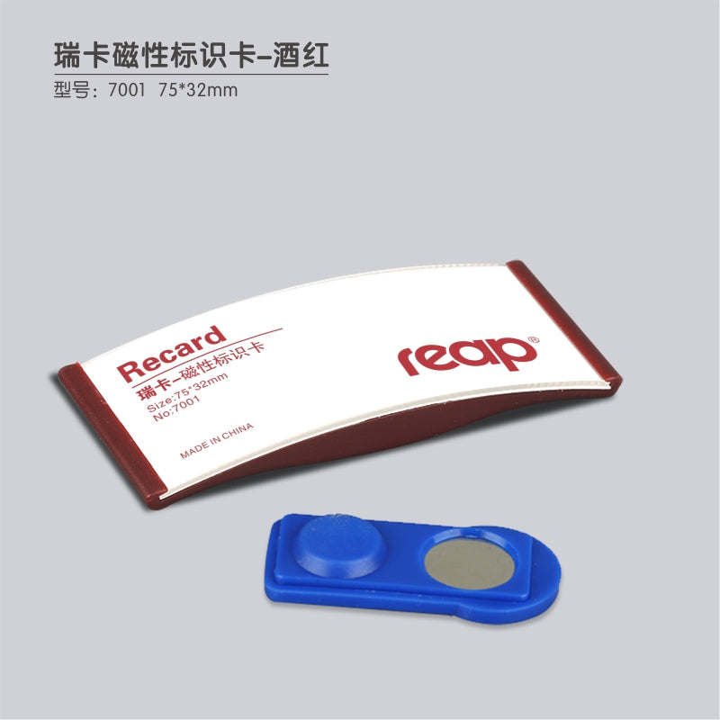 Reap 7001 magnet color name tag