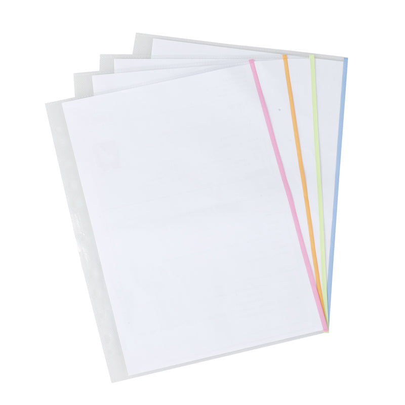 Comix 11/30 hole A4 quick labor clamp PP binder core A1968