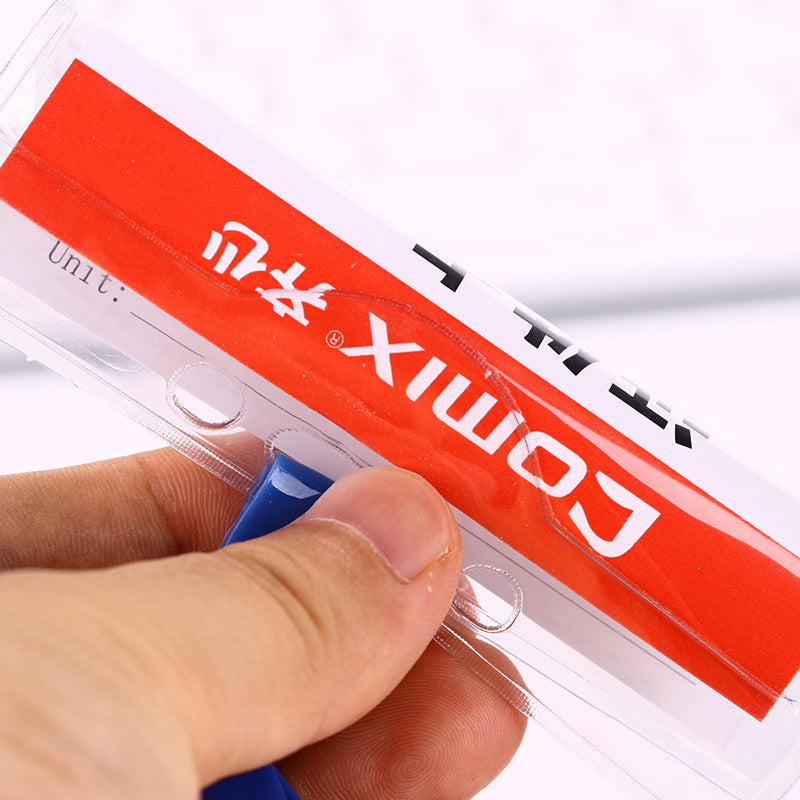 Comix transparent soft PVC ID card T2552/2553/2554/2555