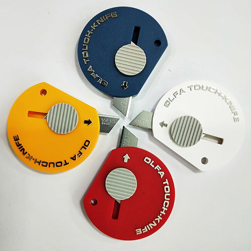 Japan's OLFA TK3M/4 mini utility knife, safe and portable box opening knife, cutting express knife, express delivery artifact