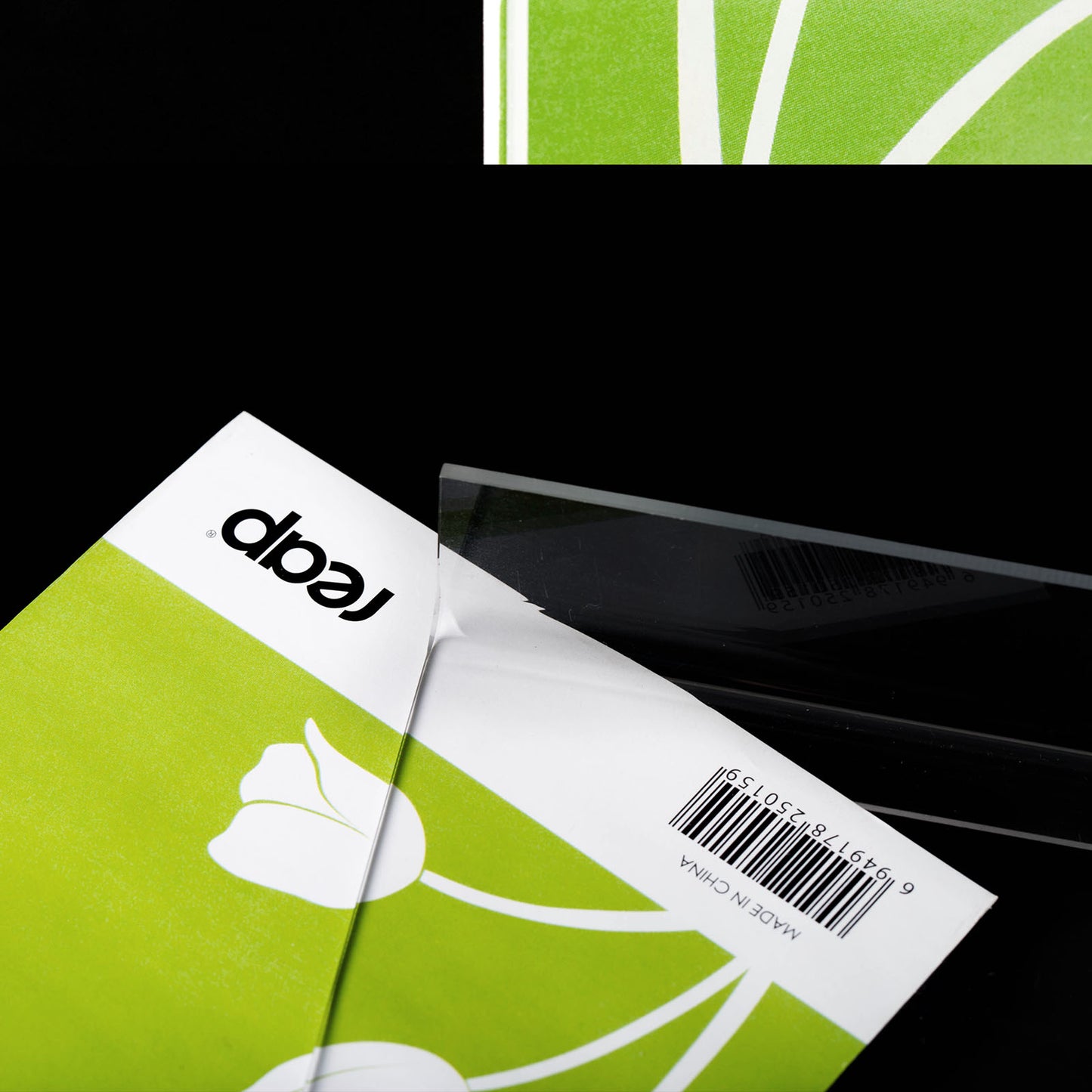 Reap acrylic double-sided transparent table display card