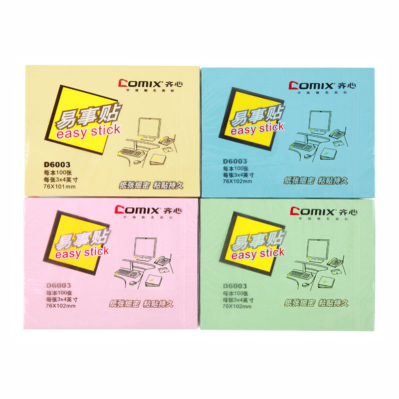 Comix N次100頁 告示貼D6002 D6001