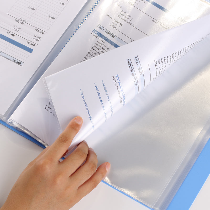 Comix A4 multi-layer insert information booklet 10 pages-100 pages PF40AK