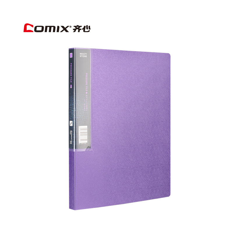 Comix A4 long-term folder PP file multi-layer single and double folder A623 A625