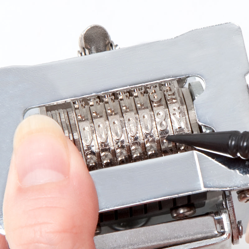 Comix 6-digit 7-digit 8-digit stainless steel automatic numbering machine B3906/B3907