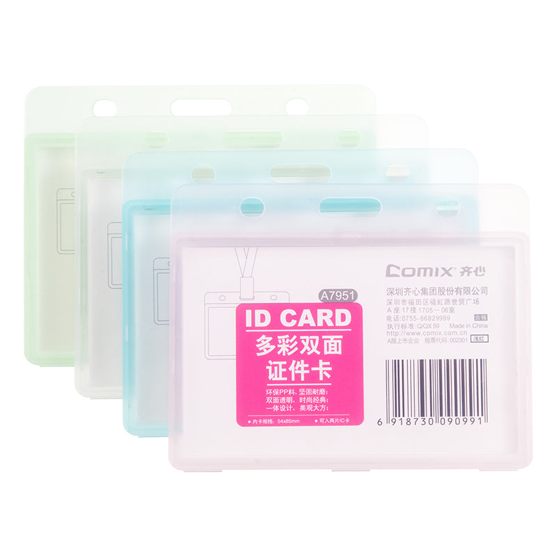 Comix Transparent PP ID Cover A7950