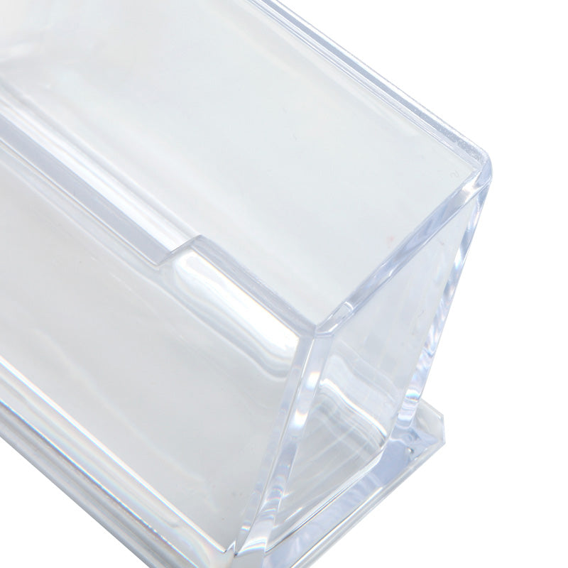 Comix can hold 100 transparent business card boxes b2169