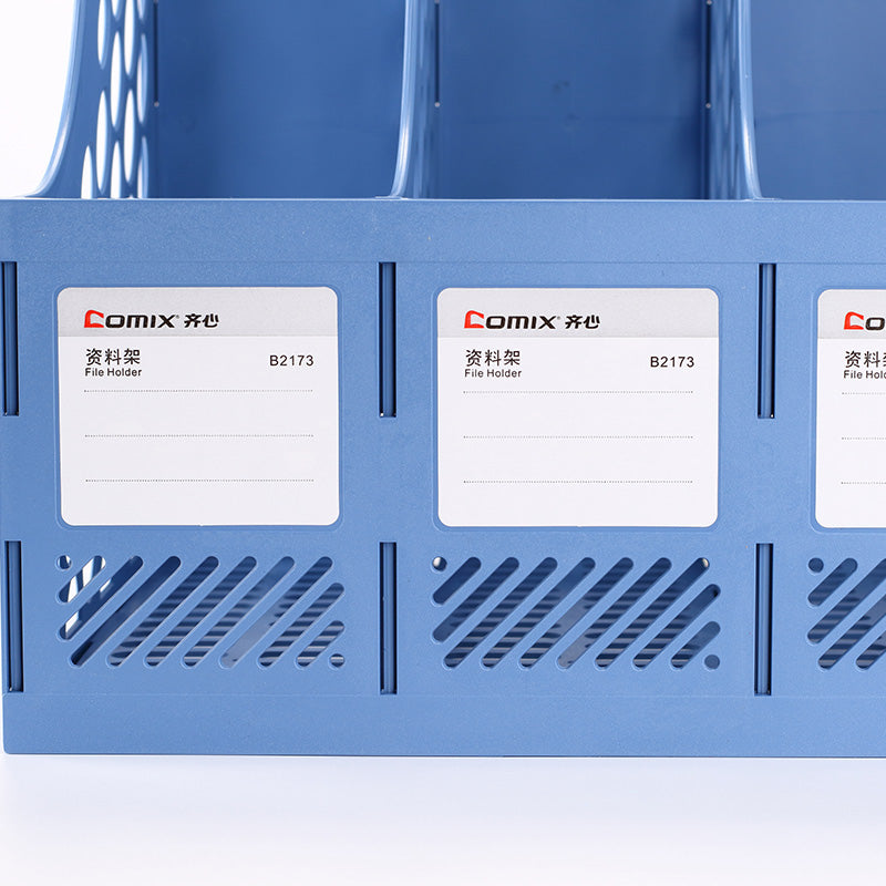 Comix three/four compartment data rack B2173 B2174