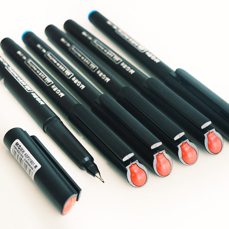 M&G MG-2180 gel pen 0.5 fiber tip