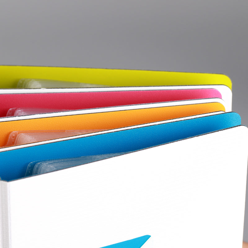 Comix large-capacity loose-leaf 2-hole business card book A5307