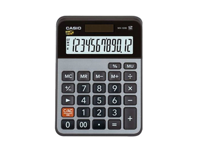 卡西歐 MX-120B 12 位商店計算器