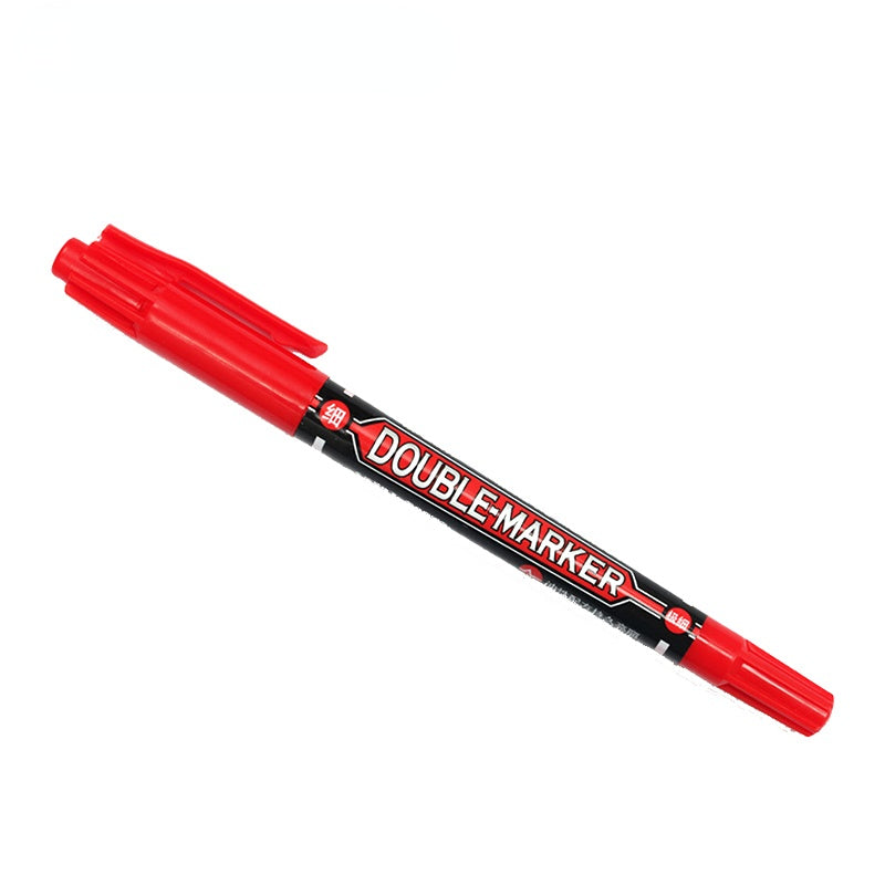 M&G small double-head marker fine-tip marker pen waterproof and not easy to fade 2130