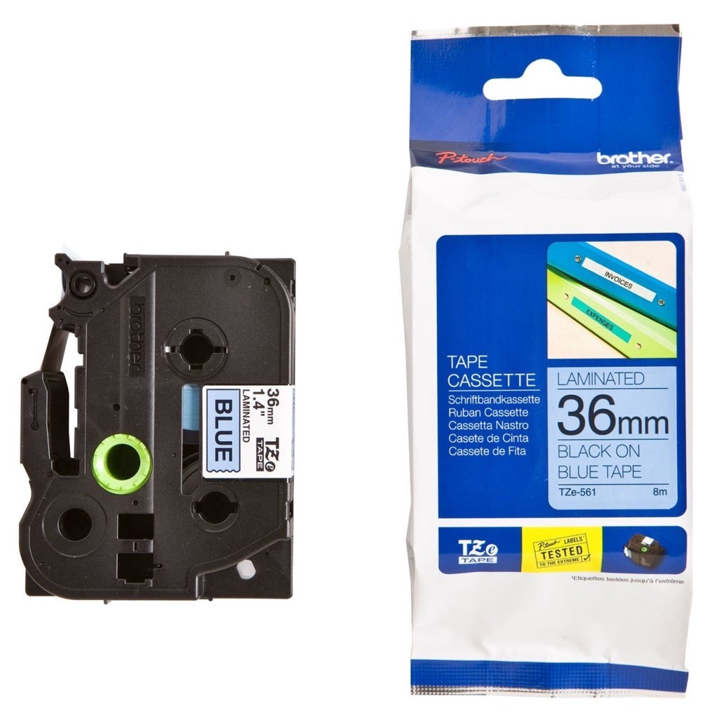 Brother 36mm 原廠護貝標籤帶 TZe-161/261/461/561/661/761 -長度8M