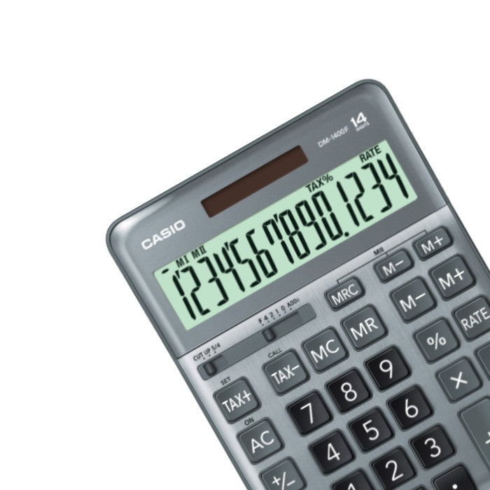 Casio Calculator DM-1400F Office Calculator 14 digits