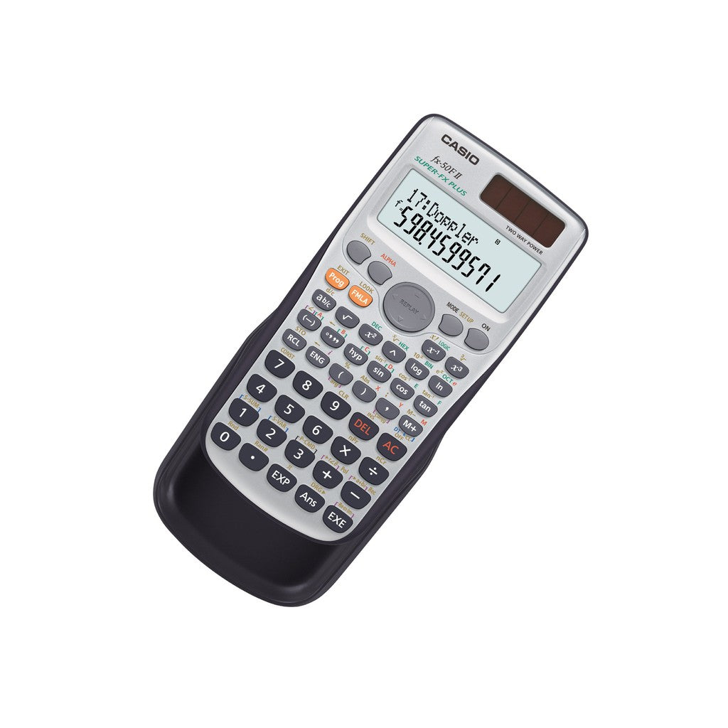 卡西歐 fx-50FII 數學學校計算器 406 功能