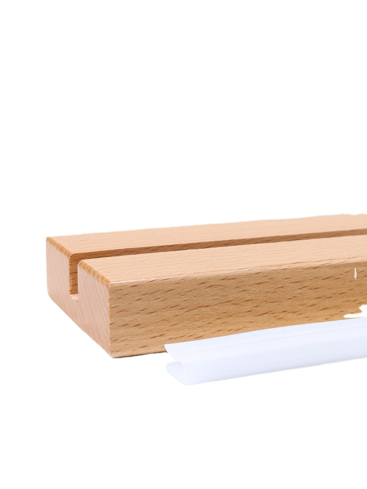 Reap double-sided transparent table card conference display card