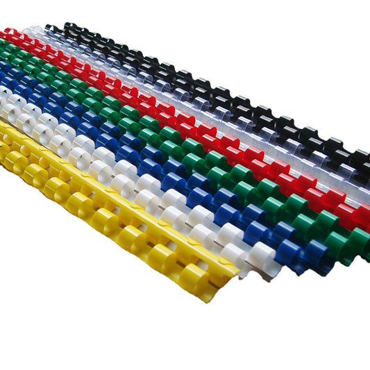 10mm 3/8” 21-ring black and white color nail-mounted apron