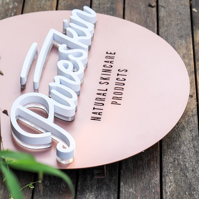 Customized light box indoor acrylic LED light box sign outdoor LED advertising light sign