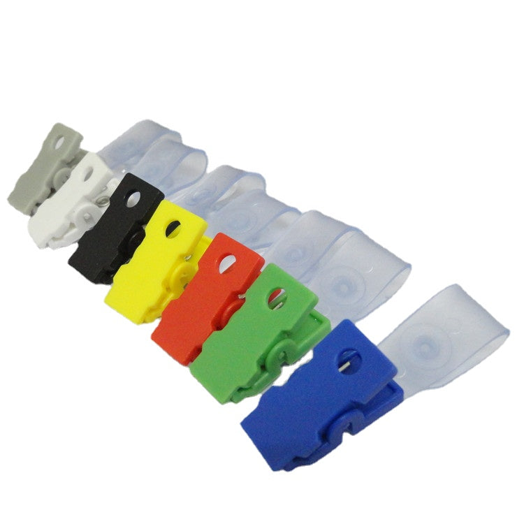 Plastic ID card holder