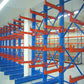 Medium and heavy cantilever shelves warehouse aluminum pipe storage rack stable single double-sided cantilever shelves