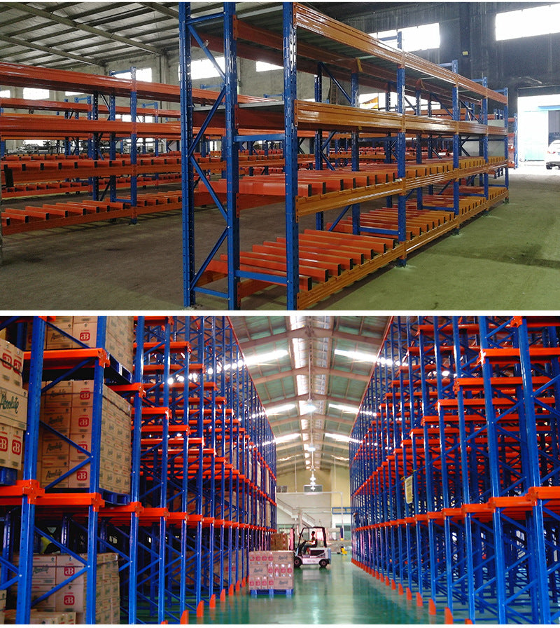 Mezzanine shelves factory builds nationwide mezzanine platform shelves spot warehouse second floor wholesale heavy-duty storage shelves