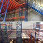 Mezzanine shelves factory builds nationwide mezzanine platform shelves spot warehouse second floor wholesale heavy-duty storage shelves