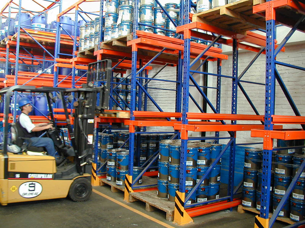 Drive-in racks, heavy-duty cold storage racks, large corridor racks, sub-warehouse through-type racks