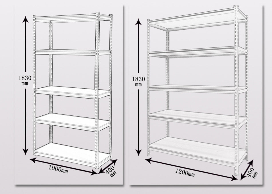 Light storage warehouse supermarket shelf display rack new thickened universal angle steel home balcony storage rack