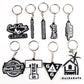 Soft PVC High Quality Key Rings Customized Logo Make Your Own Rubber Key Rings