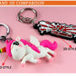 Soft PVC High Quality Key Rings Customized Logo Make Your Own Rubber Key Rings