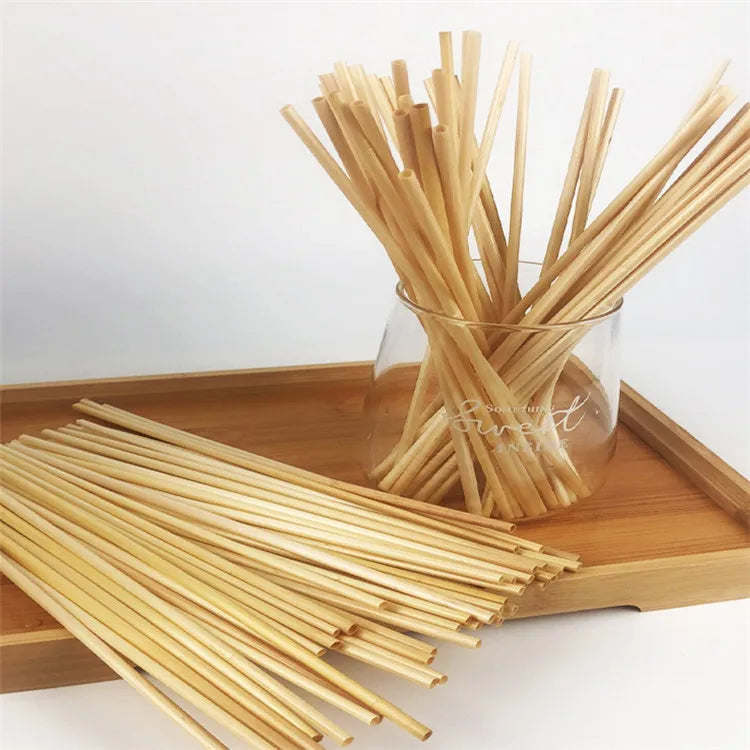 麥草餐具套裝定制盒子包裝 | 一次性吸管可印標誌 環保餐具全套方案