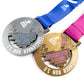 設計運動金屬標誌 馬拉松跑步賽者 鋅合金 客製化獎牌設計