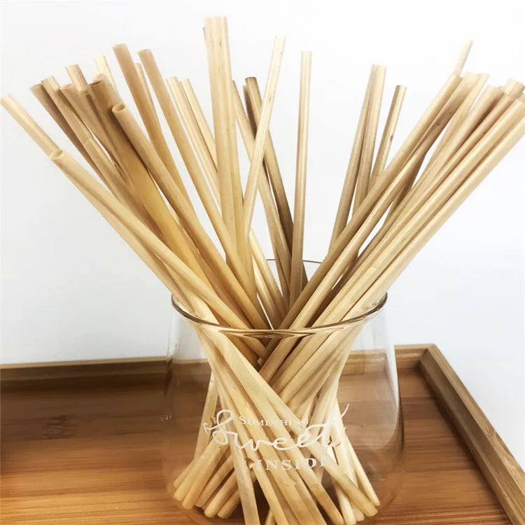 麥草餐具套裝定制盒子包裝 | 一次性吸管可印標誌 環保餐具全套方案