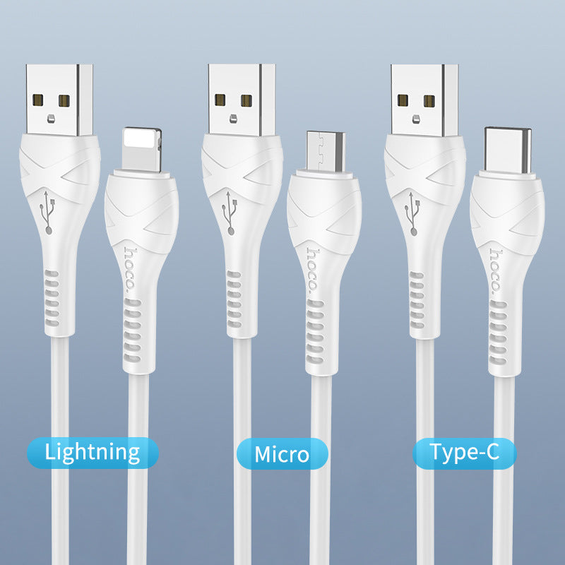 HOCO X37 is suitable for anti-breakage of Apple data cable and Android type-c durable charging cable for iphone6s