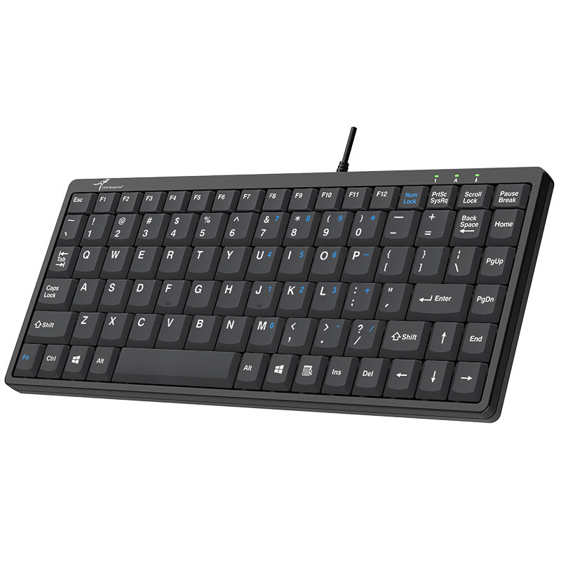 DS-9828筆電鍵盤，支援ps/2圓口與USB接口，適用於工控機、工業場景