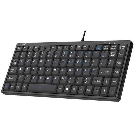 DS-9828筆電鍵盤，支援ps/2圓口與USB接口，適用於工控機、工業場景