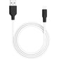 HOCO X21 Plus mobile phone silicone charging data cable is suitable for Apple Android type-C extension 2m