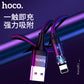 HOCO U76 magnetic charging cable is suitable for Apple Android type-c universal magnetic nylon data cable