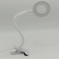 Magnifying glass with light, embroidery, beauty study, work lamp, dimmable color hose, eye protection, reading clip lamp